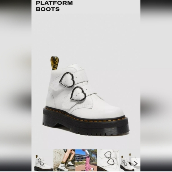 Devon Heart Buckle Dr Martens - Picture 1 of 7